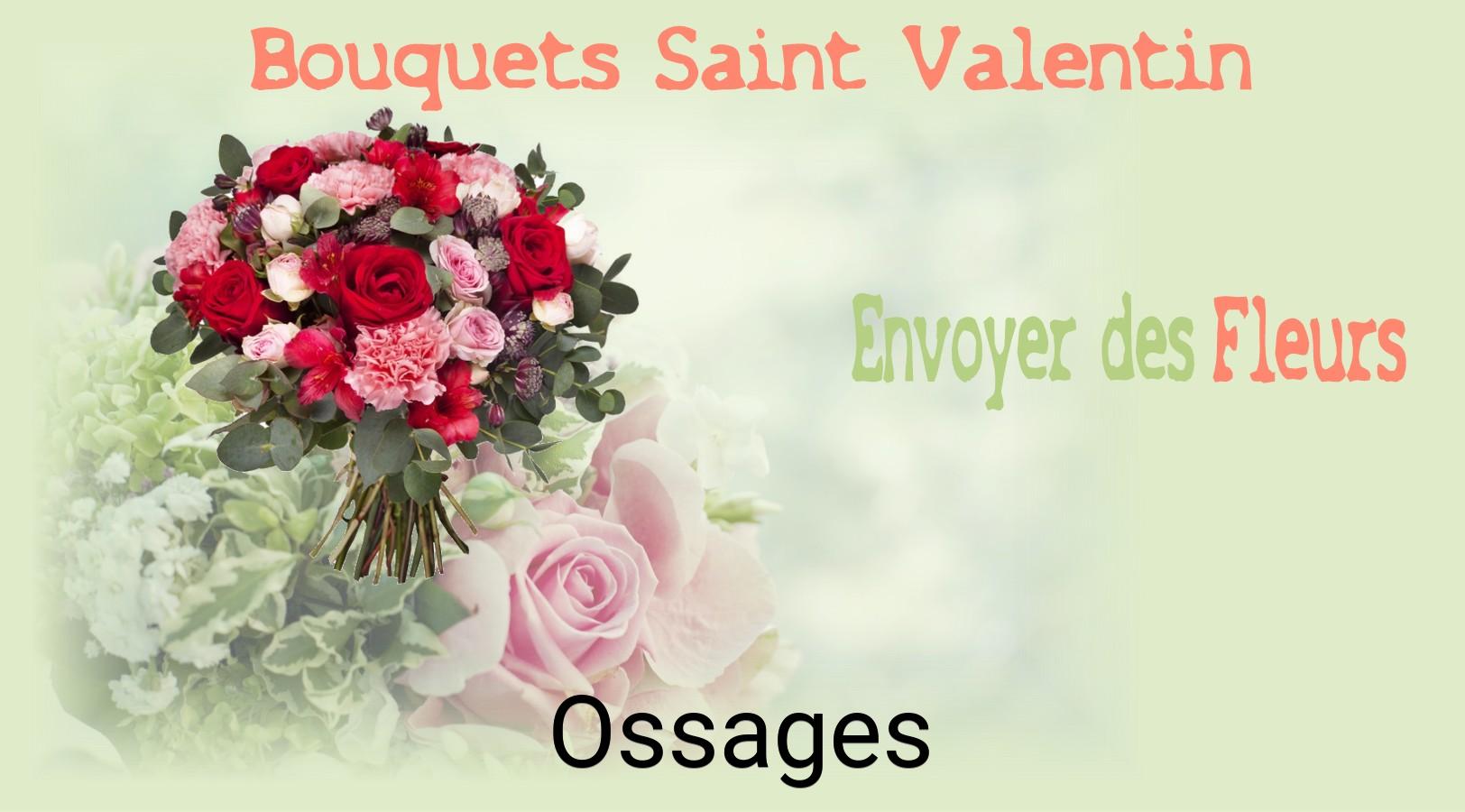 Roses de Saint-Valentin livrées à Ossages